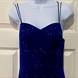 May Queen Royal Blue Prom Dress